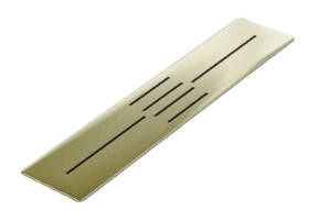MEXEN - TORO krytka do vaničky 100-120 zlatá 43910050
