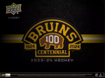 Hokejové karty NHL 2023-24 Upper Deck Boston Bruins NHL Centennial Hobby Box
