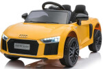 Mamido Dětské elektrické autíčko Audi R8 Spyder žluté