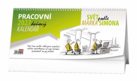Stolní kalendář Pracovní daňový kalendář Svět podle Marka Simona