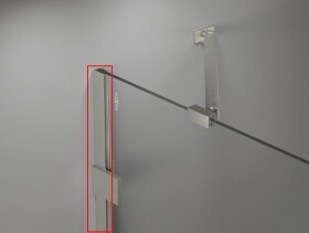 MEXEN - LUNAR nástěnný profil nikl kartáčovaná 897-00-97