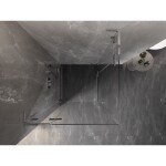 MEXEN/S - Lunar L Duo sprchový kout dveře křídlové 70 x 70, transparent, chrom 834L-070L-070P-01-00