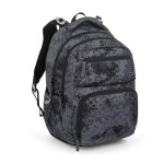 Bagmaster školní dvoukomorový batoh ZIPSTER 25 B – šedý