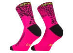 Dynafit Run Wild Mid běžecké ponožky Pink Glo/0910 vel. 39-42