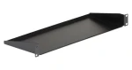 StarTech Rack police 1U černá / Rack police / 481×177×45 mm / nosnost 15 kg / ocel (CABSHELF1U)