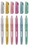 Kores Glitter Text Markers sada 6 barev, 1–4 mm