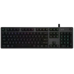 Logitech klávesnice G512 Carbon GX / klávesnice / US / RGB / hnědá (920-009352)