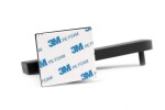 REA - Držák na toaletní papír Black Mat 392599 HOM-02001