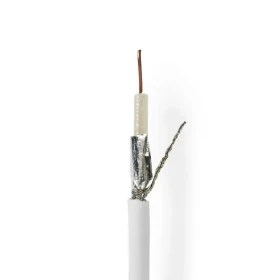 Nedis Koaxiální kabel na cívce RG6T 75 Ohm / Dvojité Stínění / ECA / 100.0 m / Koax / PVC / Role (CSBR4015WT1000)
