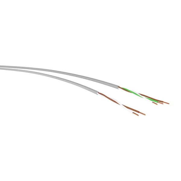 VER LIYY-OB 2x 0,34 Ri.100 energetický kabel LIYY-OB 2 x 0.34 mm² šedá 100 m