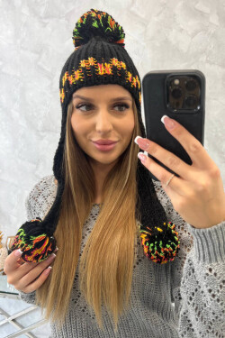 Dámská ušanka Nadia K321 černá UNI
