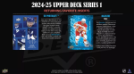 Hokejové Karty NHL 2024-25 Upper Deck Series 1 Hobby Box
