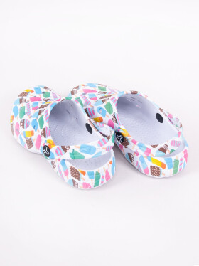 Yoclub Dívčí boty Crocs Slip-On Sandals OCR-0041G-0100 Multicolour