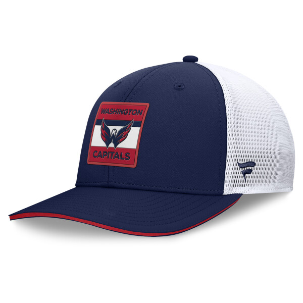 Fanatics Pánská kšiltovka Washington Capitals NHL Authentic Pro A/Cap Structured Mid-Crown Adj Cap