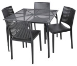 ROJA Křeslo BARS - černá