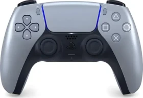 Sony DualSense stříbrná / Gamepad / PS5 / Haptická zpětná vazba / Adaptivní spouště (711719577652)