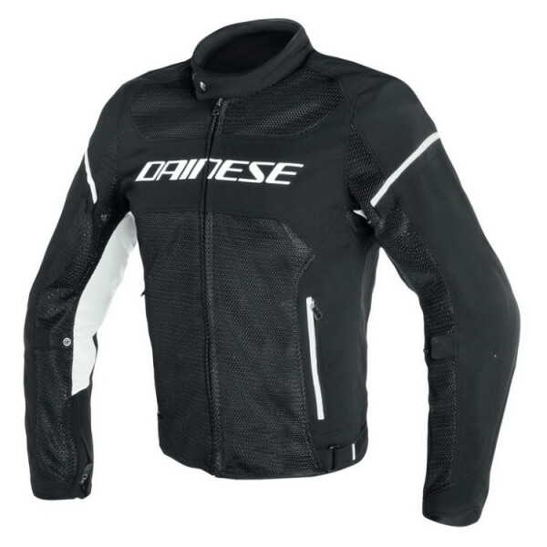 Dainese Air-Frame D1 pánská letní textil. bunda černá/bílá