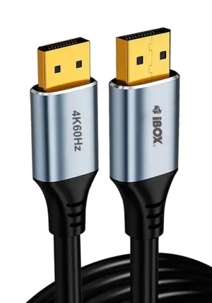 DisplayPort kabel 2 m / Video kabel / DisplayPort - DisplayPort / 4K 60Hz / pozlacené konektory (ITVDP012)