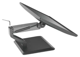 LogiLink Stojan na monitor pro dotykové obrazovky 17-32" černá / Stojan na monitor / VESA 75-100mm / do 10 kg (BP0100)