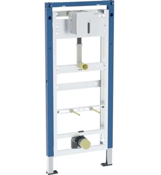 GEBERIT - Duofix Montážní prvek pro pisoár, 112-130 cm, univerzální, pro ovládání splachování pisoárů Basic, matný chrom 111.695.46.6
