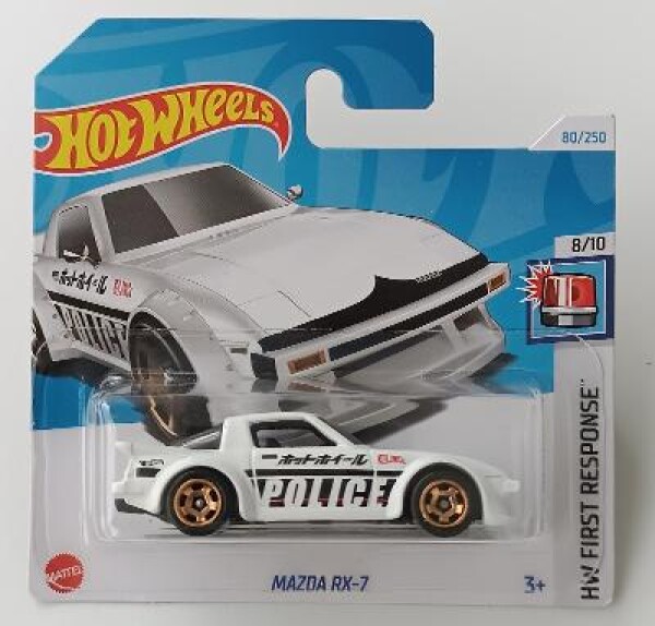 Autíčko Hot Wheels Mazda RX-7 Police