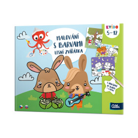 Kvído - Malování s barvami: Lesní zvířátka - Albi