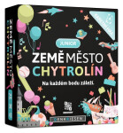Země město chytrolín: Junior - Karetní hra