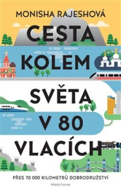 Cesta kolem světa 80 vlacích Monisha Rajeshová