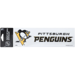 Wincraft Samolepka Pittsburgh Penguins Logo Text Decal% 1 ks