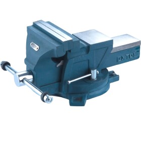 EXTOL PREMIUM 8812623 Svěrák dílenský, otočný, 125mm