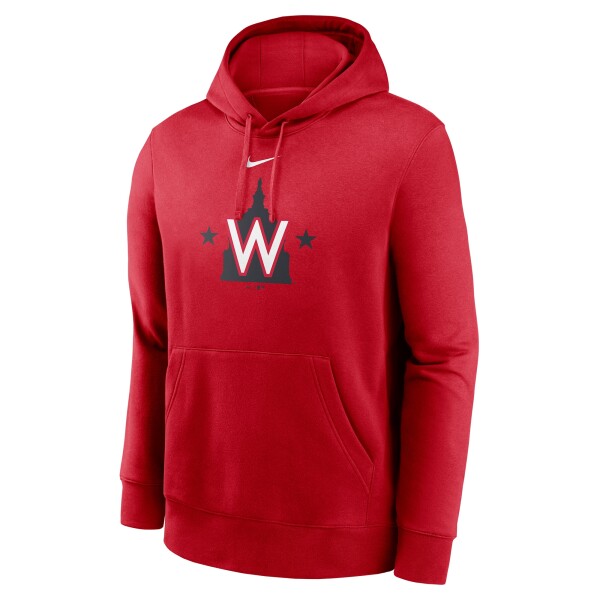 Nike Pánská mikina Washington Nationals MLB Alternate Logo Club Fleece Hoodie Velikost: S