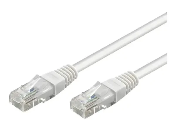 Goobay 68638 bílá / Patch kabel / CAT 6 / U/UTP / 7,5 m (68638)