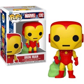 Funko POP Marvel: Holiday - Iron Man w/Bag