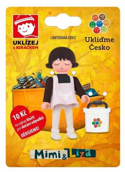 Mimi Líza Uklízej Igráčkem Mimi kyblíkem