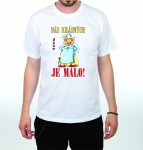 Divja Tričko - Nás krásných je málo Velikost: XL