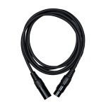 Cascha Standard Line Mic Cable Black 2m (rozbalené)