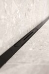 I-Drain - AIO Sprchový žlab s hydroizolací, délka 95 cm, s roštem, metalická černá ID5A09501AIO1.MB