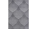 Koberec Oksi 80x150 cm, šedá geometrie