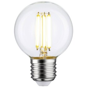 Paulmann 28988 LED Energetická třída (EEK2021) E (A - G) E27 Kulové svítidlo (miniaturní) 7 W teplá bílá (Ø x v) 60 mm x 87 mm 1 ks - Paulmann Filament 230V LED Globe G60 E27 7W 2700K stmívatelné čirá 289.88