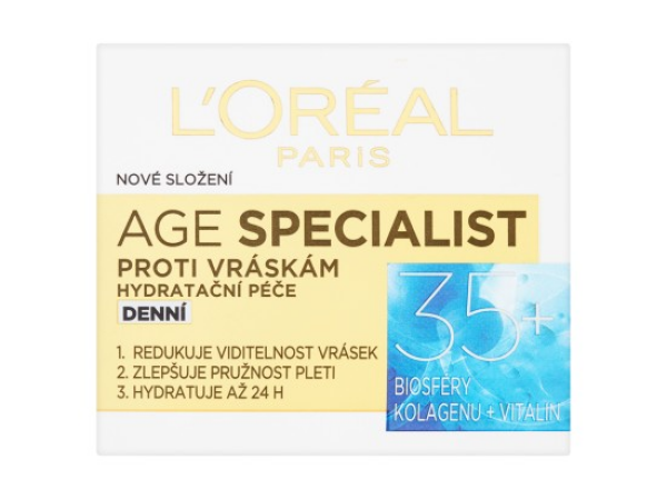 L'Oréal Paris Age Specialist 35+ hydratační péče proti vráskám denní 50 ml