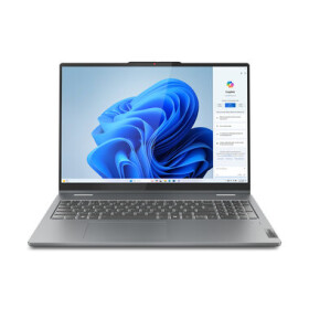 Lenovo IdeaPad 5 2-in-1 16IRU9 šedá / 16" 2K T / Intel Core 5 120U 1.4 GHz / 16GB / 1TB SSD / Intel Graphics / Bez OS (83DU000VCK)