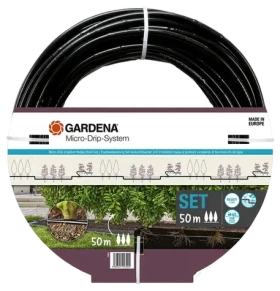 Gardena 13501-20 Micro-Drip-System zavlažování keřů/živých plotů (50 m) (13501-20)