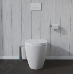 DURAVIT - ME by Starck Stojící WC, s HygieneGlaze, bílá 2169092000