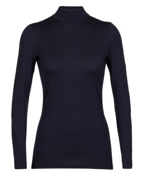 Dámské triko dlouhý rukáv ICEBREAKER Wmns 260 Tech LS Turtleneck, Midnight Navy velikost: L