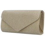 Elegantní dámské psaníčko Moon Akima, růžovo-zlaté