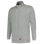 Sweat Jacket Washable 60 °C mikina unisex grey melange 2XL