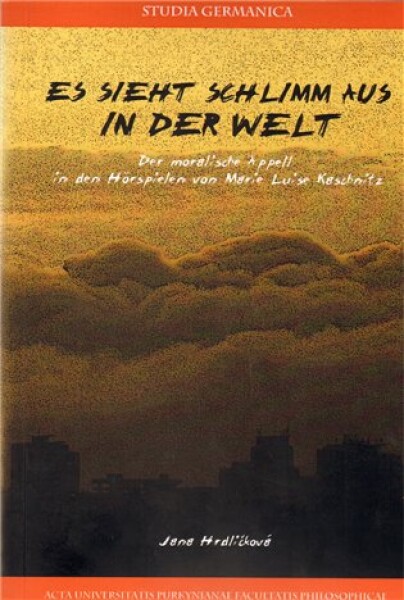 Es sieht Schlimm aus in der Welt Jana Hrdličková