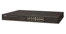 Planet GSW-1601 / Switch / 16x 10/100/1000 Mbps / rackmount / fanless (GSW-1601)