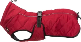 TRIXIE Kabátek pro psy Minot L červený / Obvod hrudníku 60-83 cm / Krk 48 cm / Polyester (TX-67987)