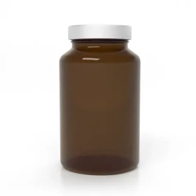 Skleněná dóza s víkem - GymBeam (200 ml, transparentní) (38782-1-200ml)